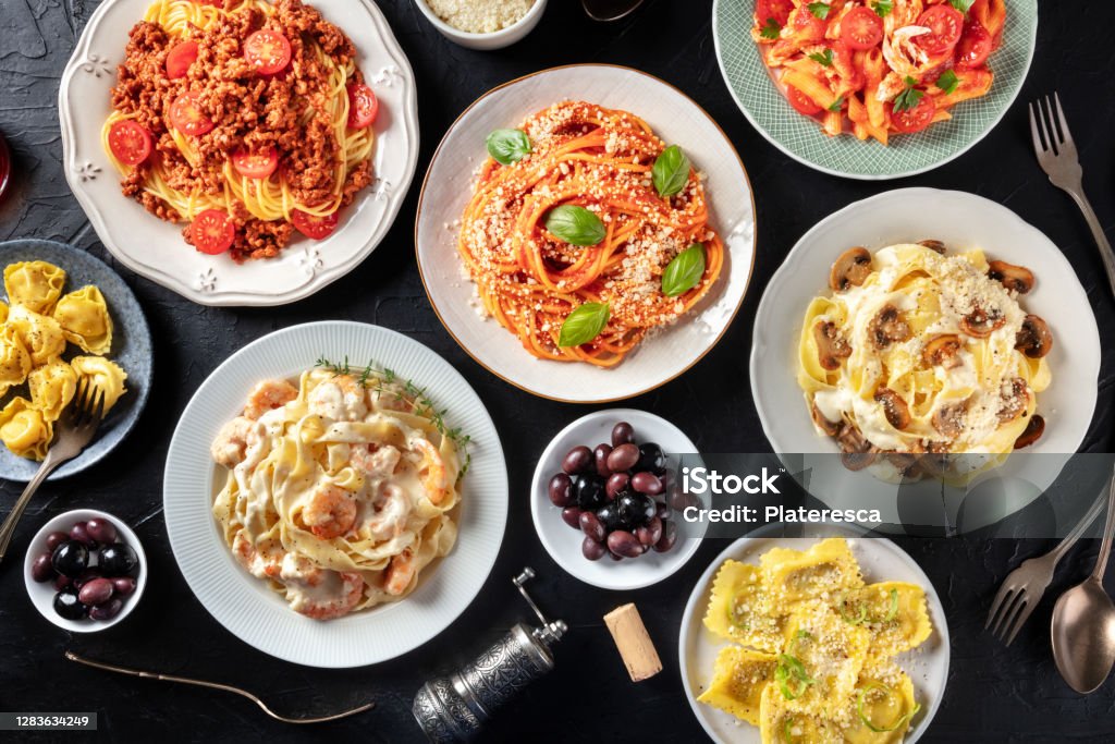 different style of pasta